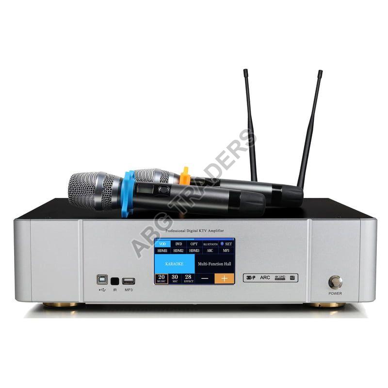 2.1 Channel Bluetooth Digital Amplifier HDMI ARC/COAX/OPT MIC Karaoke Amp  Player