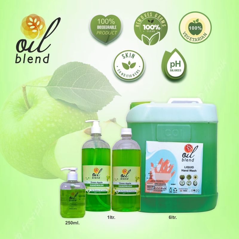 Oil Blend Green Apple Hand Wash