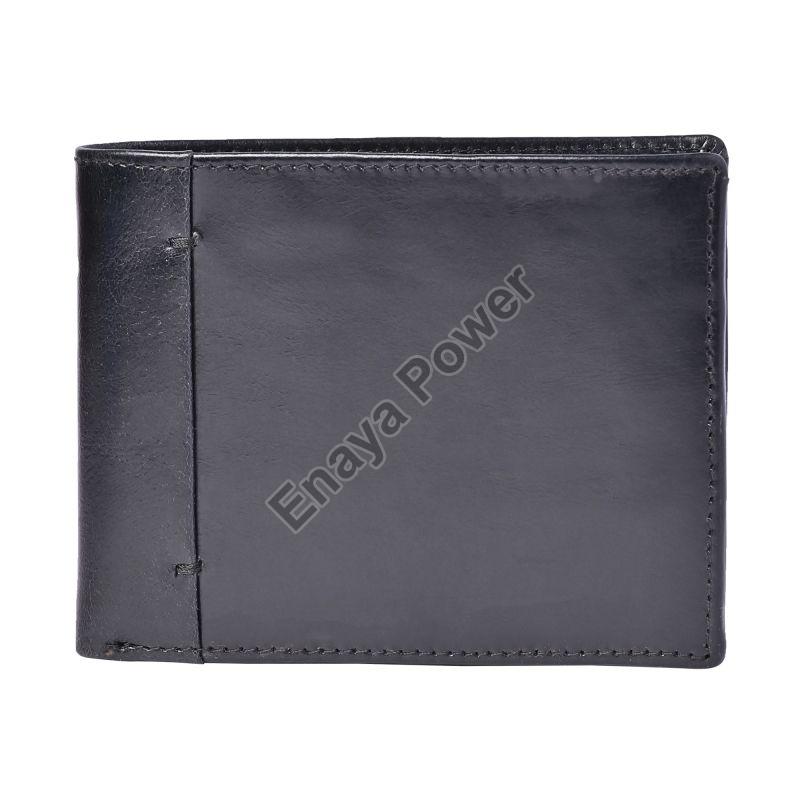 12 ATM Pocket Black Leather Wallets