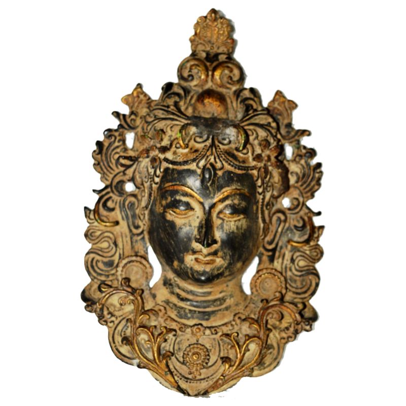1 Kg Brass Goddess Tara Wall Decor Hanging