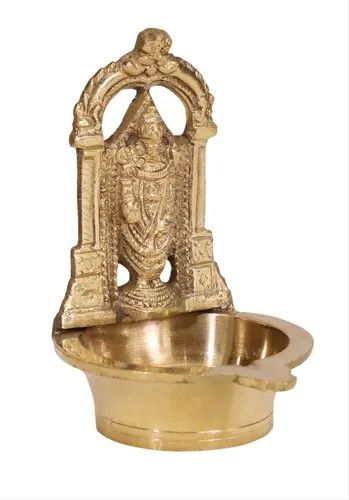 Brass Balaji Oil Lamp