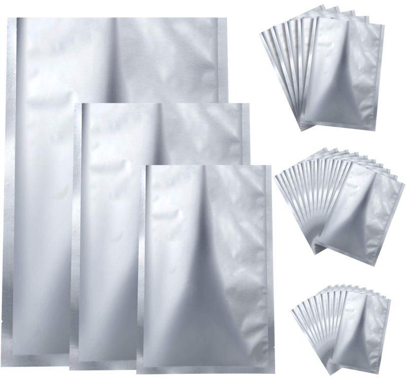 Appropriate™ Aluminium Silver Foil Plastic Pouches Bags Size 5 x 7 inch For  Tea, Coffee, Food Packaging Metalised Hot,Dry Food Parcel Bags - Pack Of  100 Pieces in packet : Amazon.in: Home & Kitchen