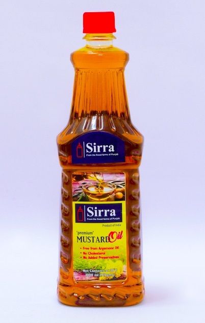 1 Litre Sirra Premium Mustard Oil