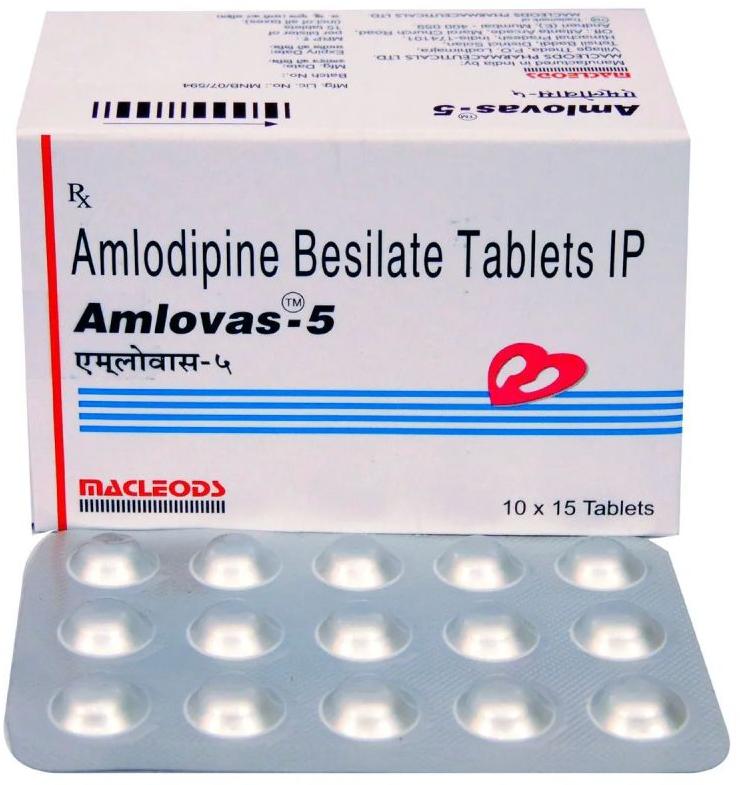 Amlovas 5mg Tablets