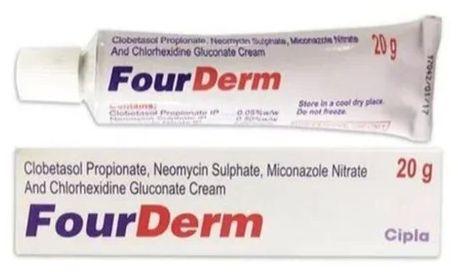 Clobetasol Propionate, Neomycin Sulphate, Miconazole Nitrate and Chlorhexidine Gluconate Cream