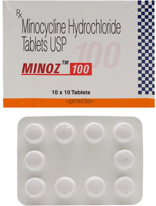 Minoz 100mg Tablets