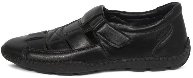 Mens Black Leather Casual Shoes