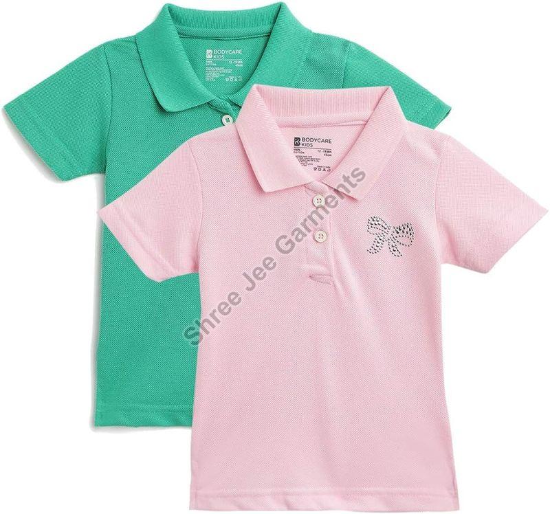 Girls Collar T- Shirt