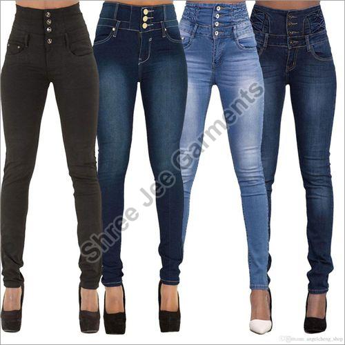 Rhythm in Blues Jeans Women 2 Regular Blue Skinny Fit Stretch Ladies Denim  Pants | eBay