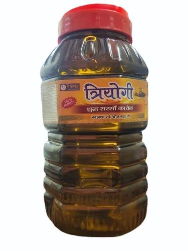 5 Liter Triyogi Kacchi Ghani Mustard Oil