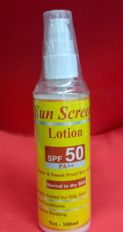 Spf 50 Sun Screen Lotion