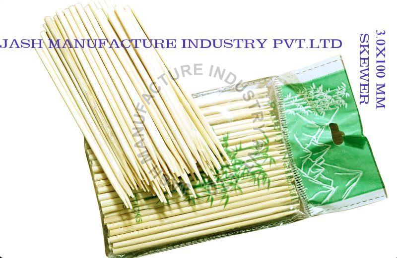 3.0x100mm Bamboo Skewer