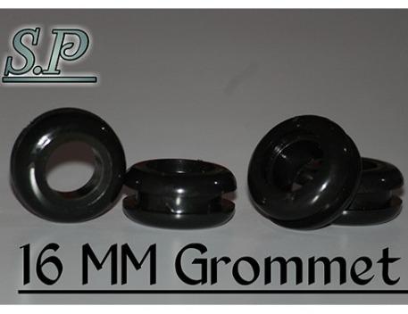 16mm Black Grommet