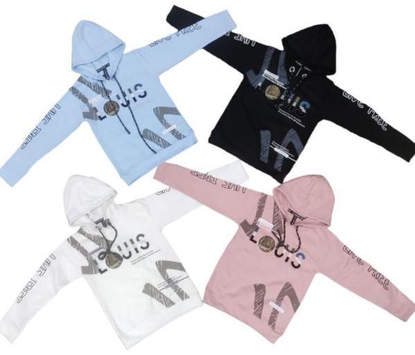 Unisex Full Sleeves Loop Knit Hoodie