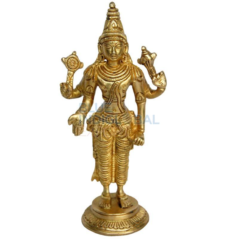 Brass Vishnu Statue