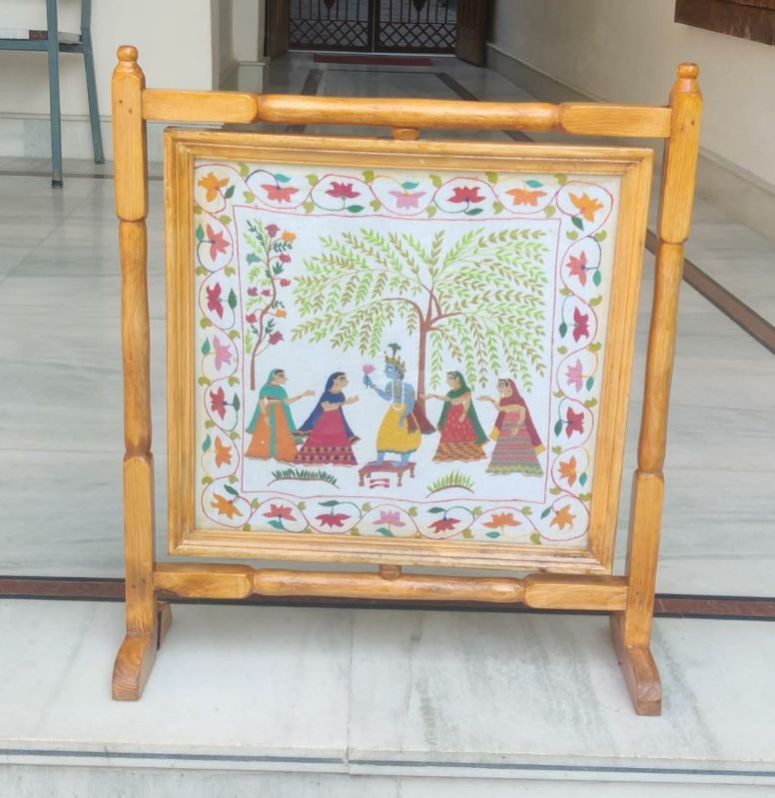 Chamba Rumal With Wooden Frame Manufacturer Supplier from Chamba India