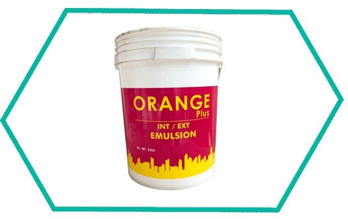 Orange Interor Tractor Emulsion Paint