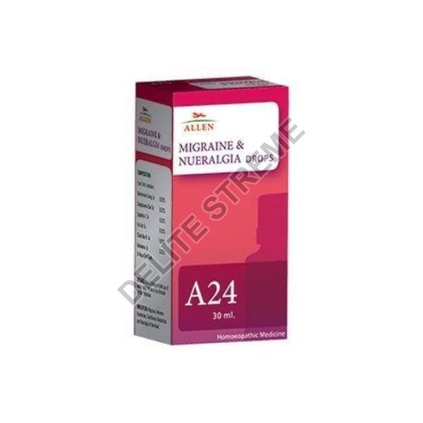 Allen A24 Migraine and Neuralgia Drops