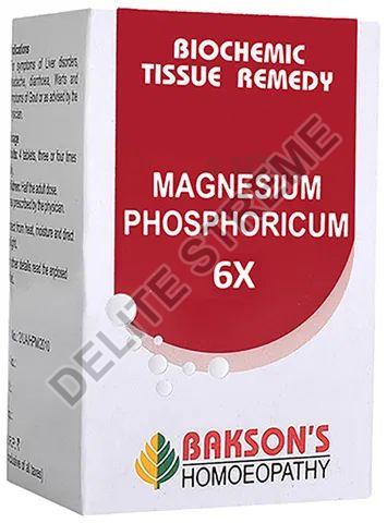 Bakson Magnesium Phosphoricum Biochemic 6X Tablets