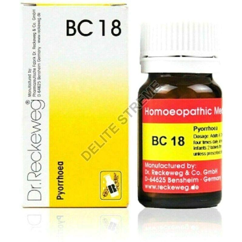 Dr. Reckeweg Bio-Combination 18 (BC 18) Tablets