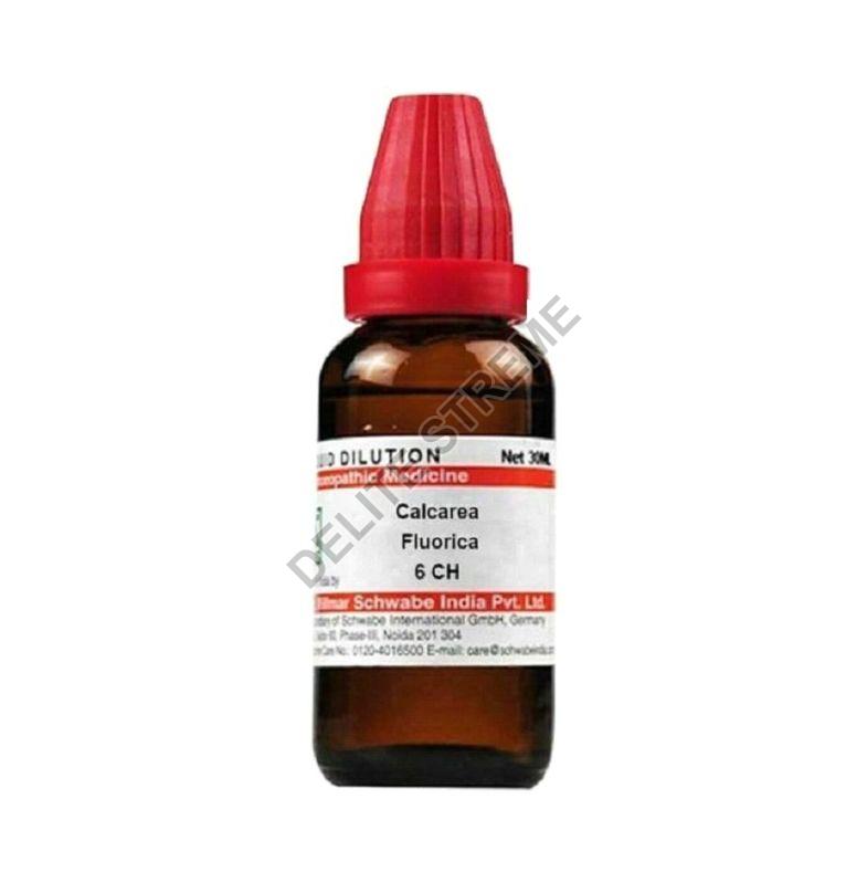 Dr Willmar Schwabe India Calcarea Fluorica 6 CH Dilution