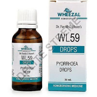 Wheezal WL 59 Pyorrhoea Drops