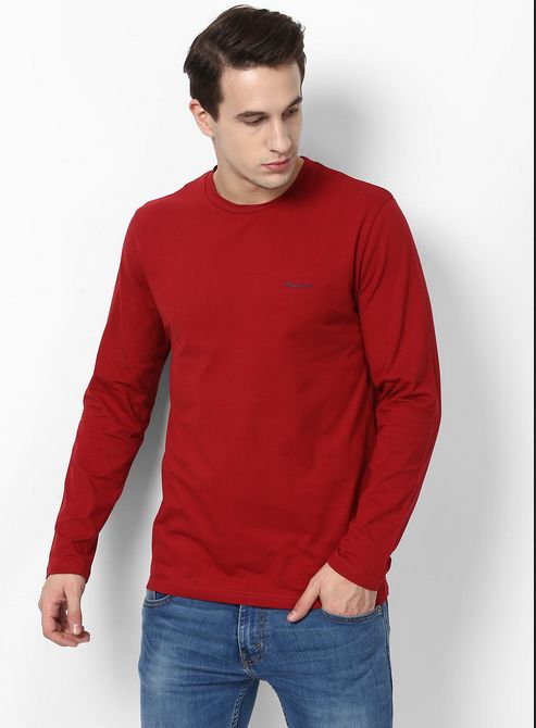 Mens Round Neck Full Sleeve T Shirt