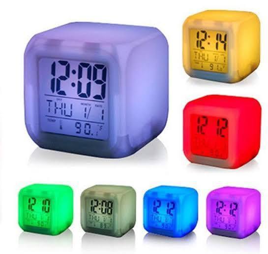 Glowing LED Digital Alarm Clock