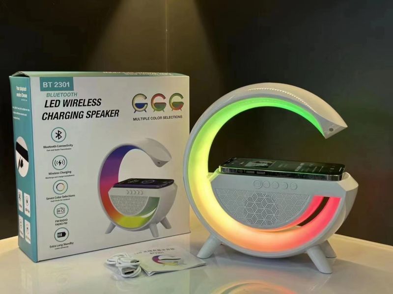 Led Wireless Charging Speaker