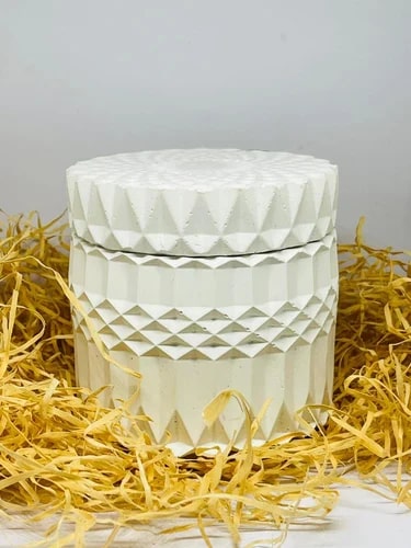 Round Ceramic Jar