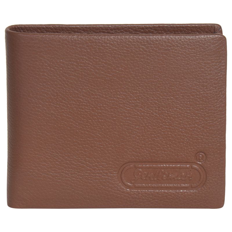 Mens Tan Leather Wallet