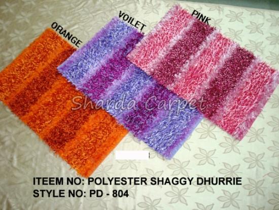 Polyester Shaggy Dhurries 04