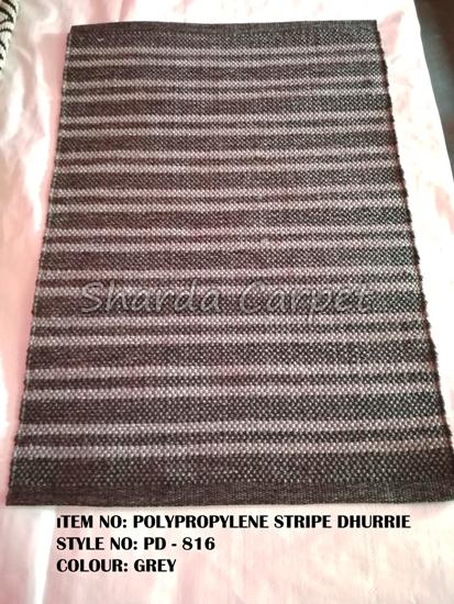 Polyester Striped Dhurries 02