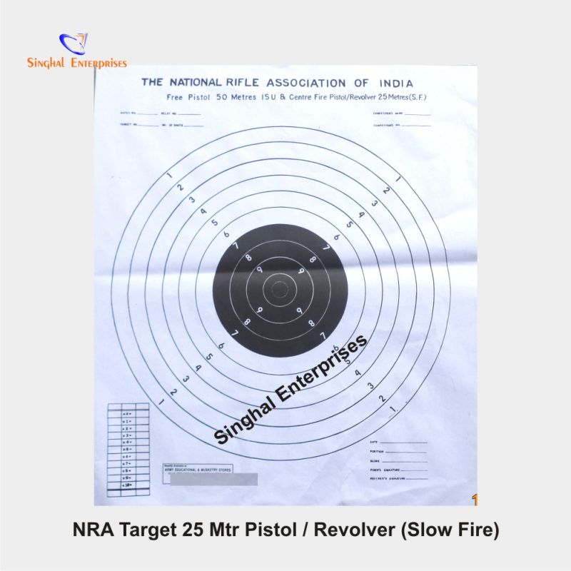 NRA Target 25 Mtr Pistol