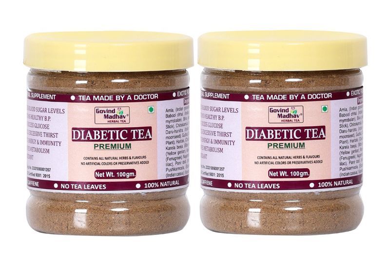 Diabetic Tea Combo Pack 50gm x 2