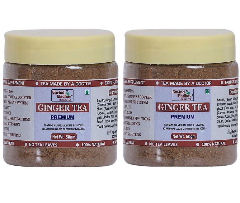 Ginger Tea Combo Pack 50gm x 2