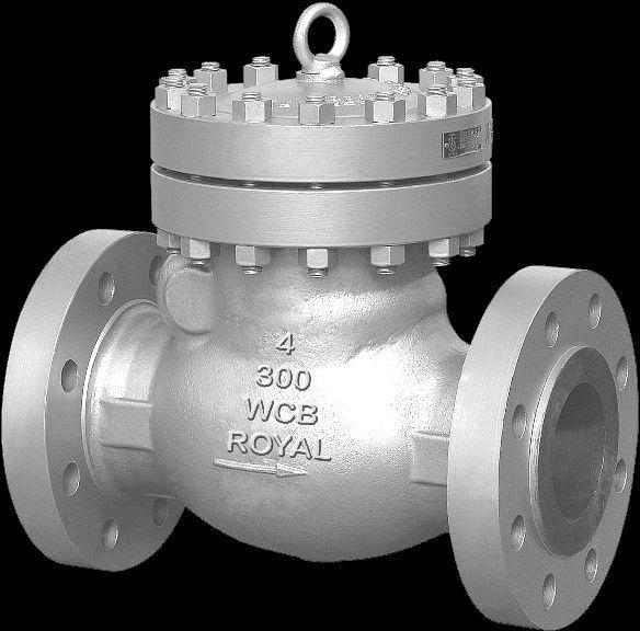 Cast Steel Check Valve Swing Type Flanged End 300#