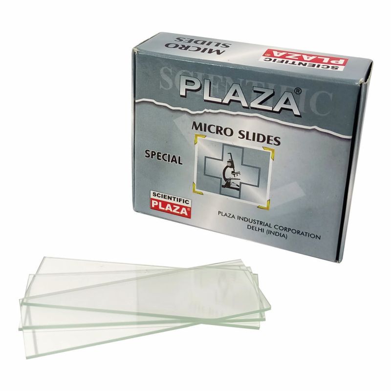 PLAZA SPECIAL MICROSCOPIC GLASS SLIDES