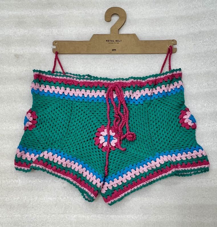 Ladies Crochet Shorts