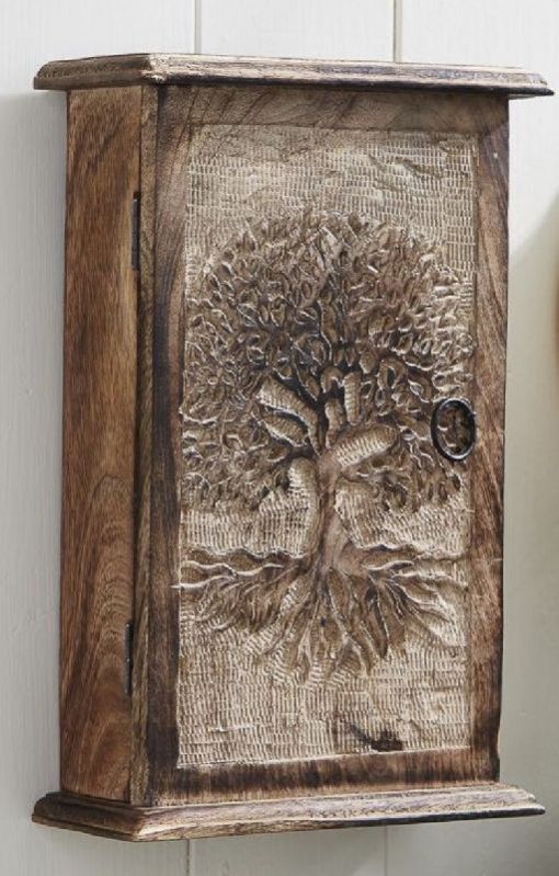 Wooden Tree of Life Key Holder