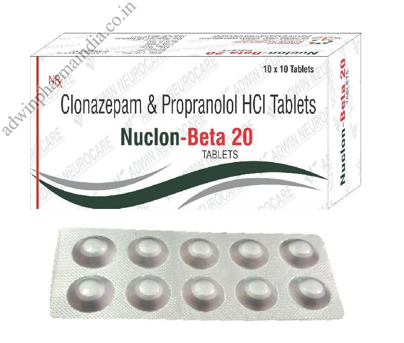 Nuclon-Beta 20mg Tablets
