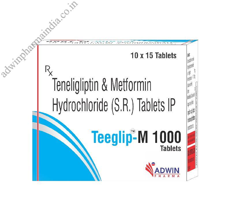 Teeglip-M 1000mg Tablets