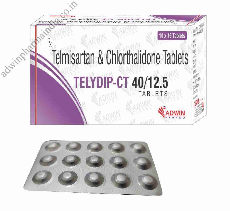 Telydip-CT 40/12.5 mg Tablets