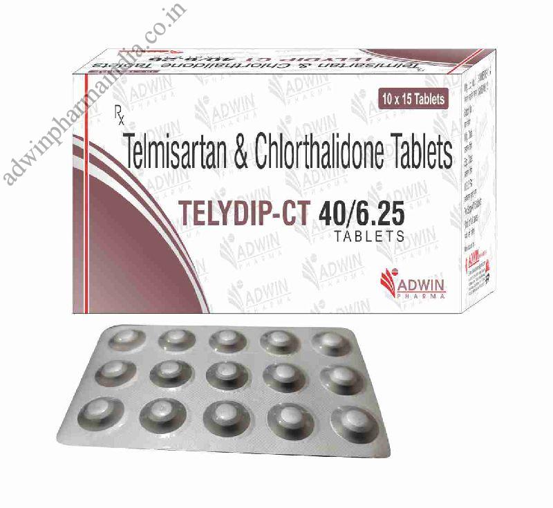Telydip-CT 40/6.25 mg Tablets