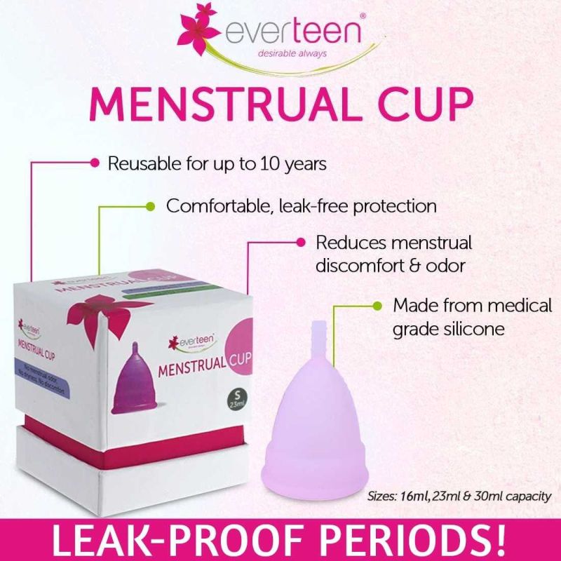 everteen Large Reusable Menstrual Cup