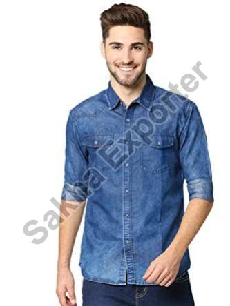 Buy Men's Linen Cotton Casual Wear Regular Fit Shirts|Cottonworld