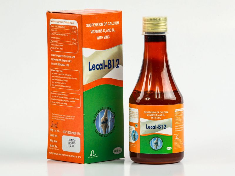 Lecal Vitamin B12 Syrup