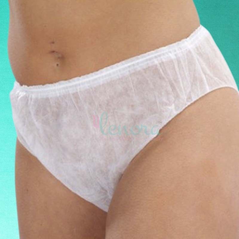 White Non Woven Disposable Unisex Panties