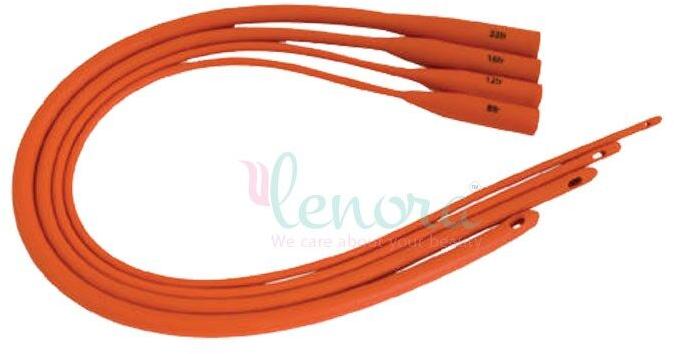 Red Rubber Catheter