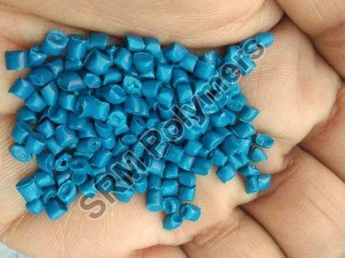 Blue Nylon Glass Filled Granules